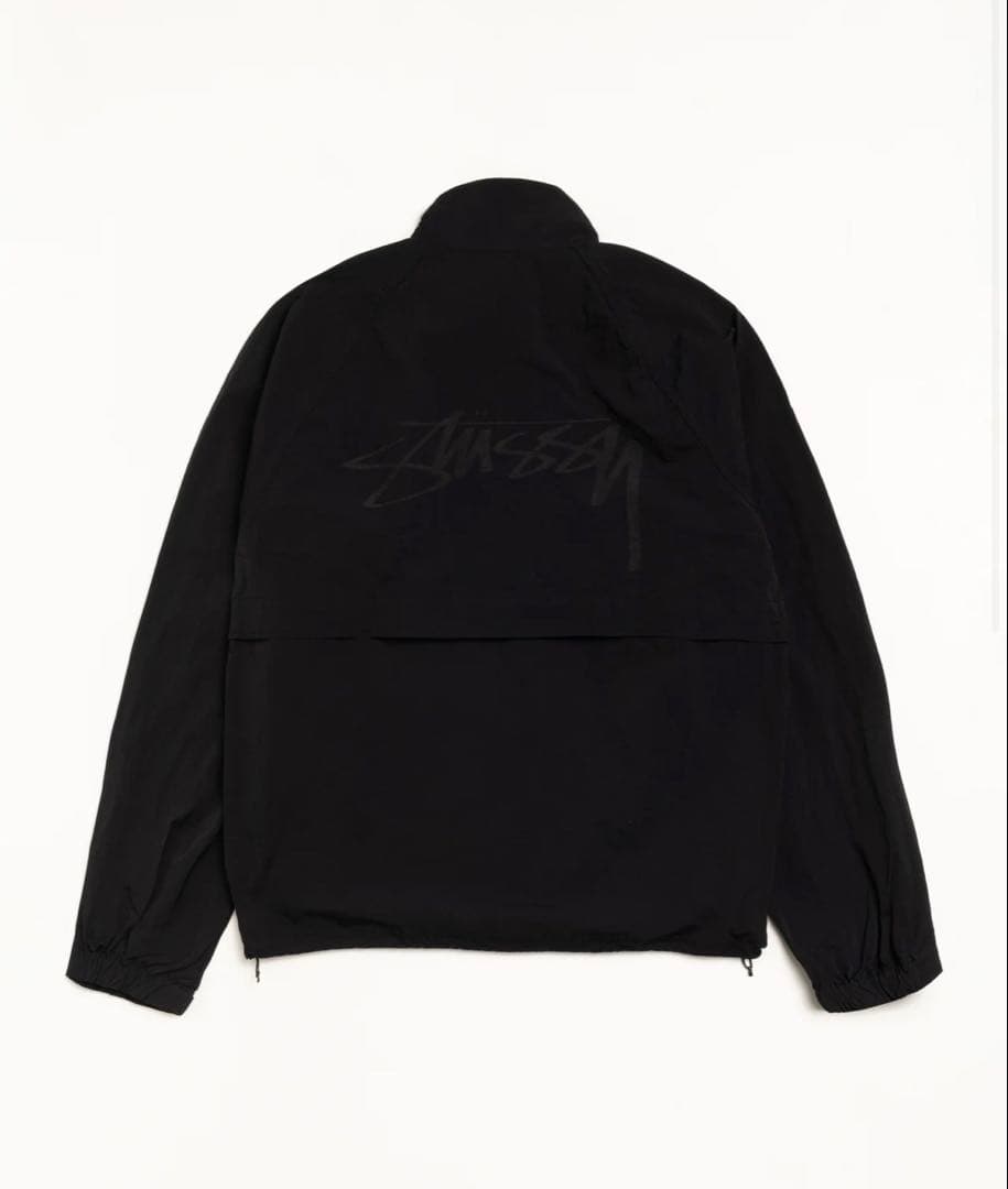 Stussy 黒 ナイロンジャケット S サイズ