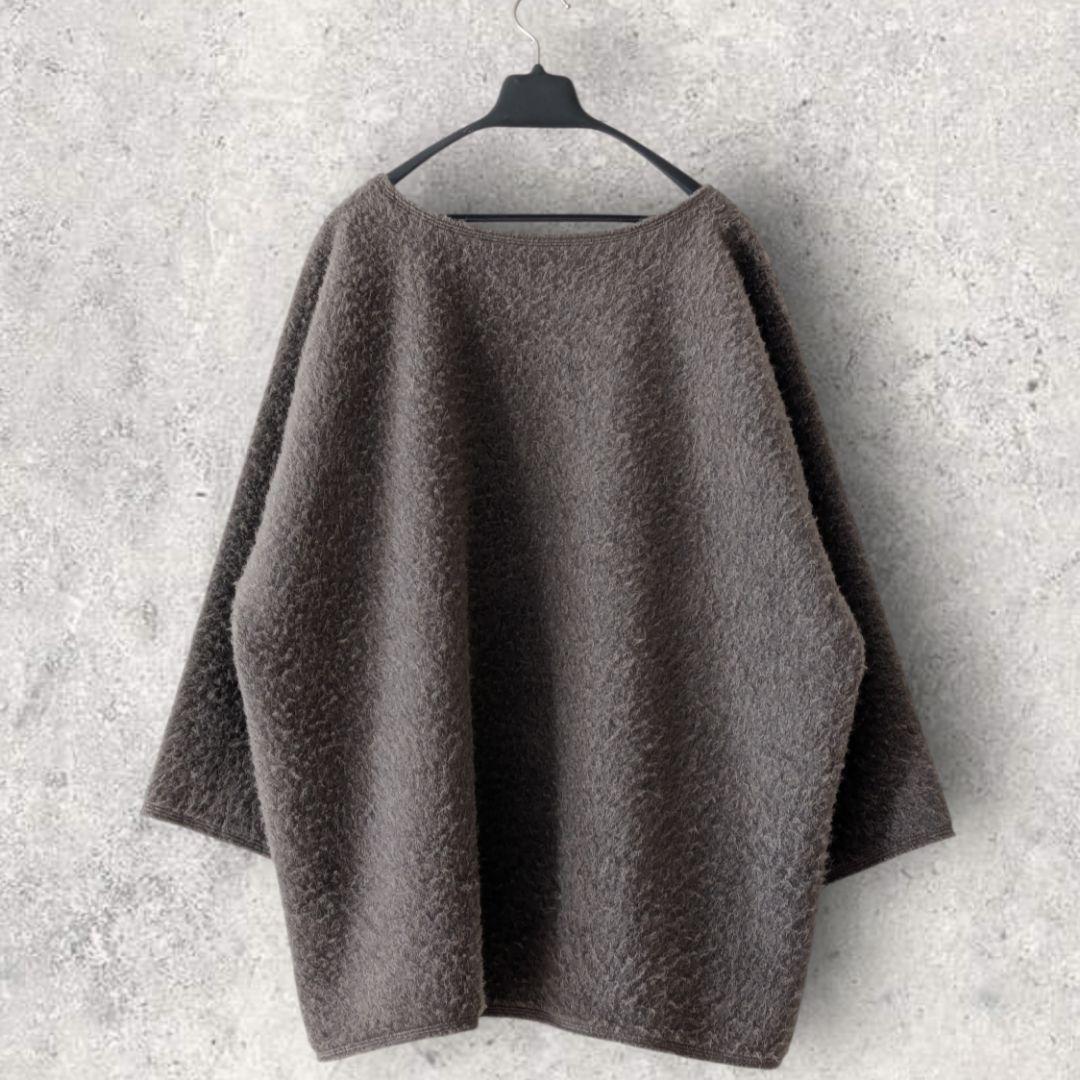 ヨーガンレール アルパカ ウール ニット プルオーバー M グレー系 長袖