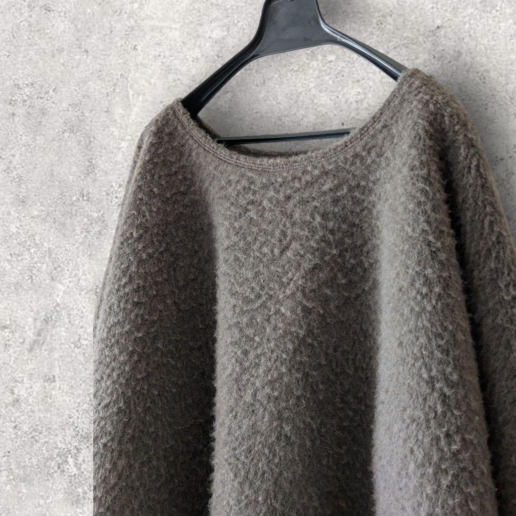 ヨーガンレール アルパカ ウール ニット プルオーバー M グレー系 長袖