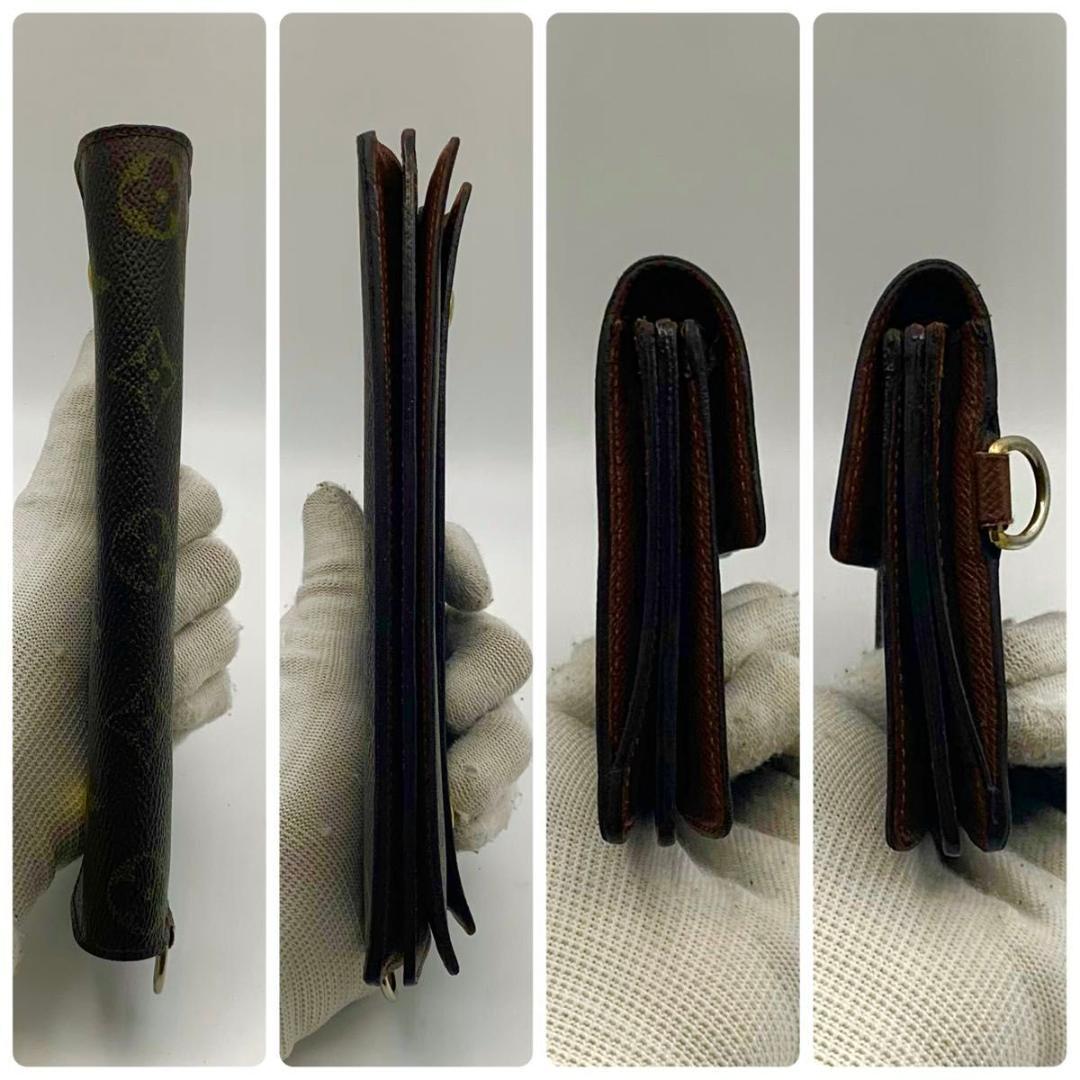 鑑定済み ルイヴィトン ポルトフォイユ アコルディオン モノグラム 長財布