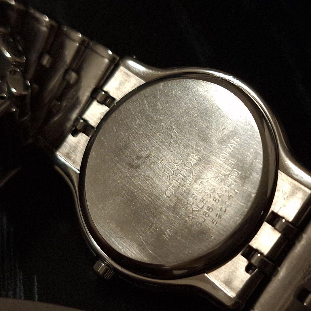 ♥️【美品】SEIKO クレドール 8J86-6A00 1/17電池交換済
