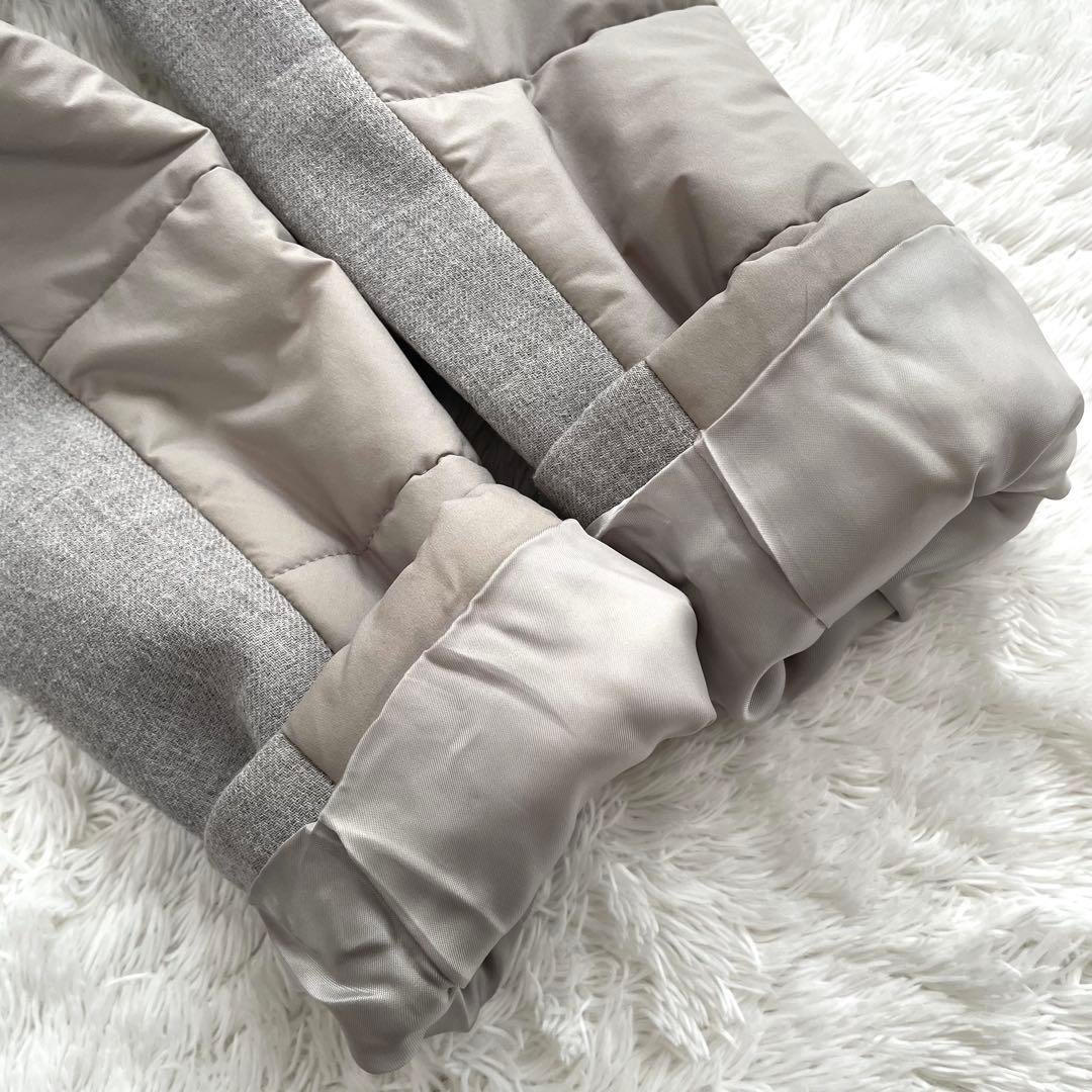 Rene basic✨中綿コート リボン グレージュ 36 Aライン 近年