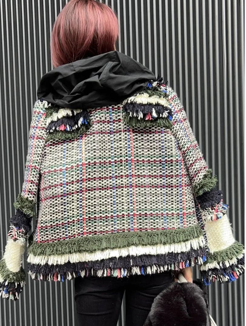 2021年リゾートsacai 変形ジャケット　サカイ