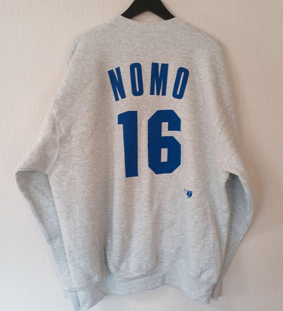 90s MLB LAドジャース スウェット NOMO 野茂 ビッグサイズ