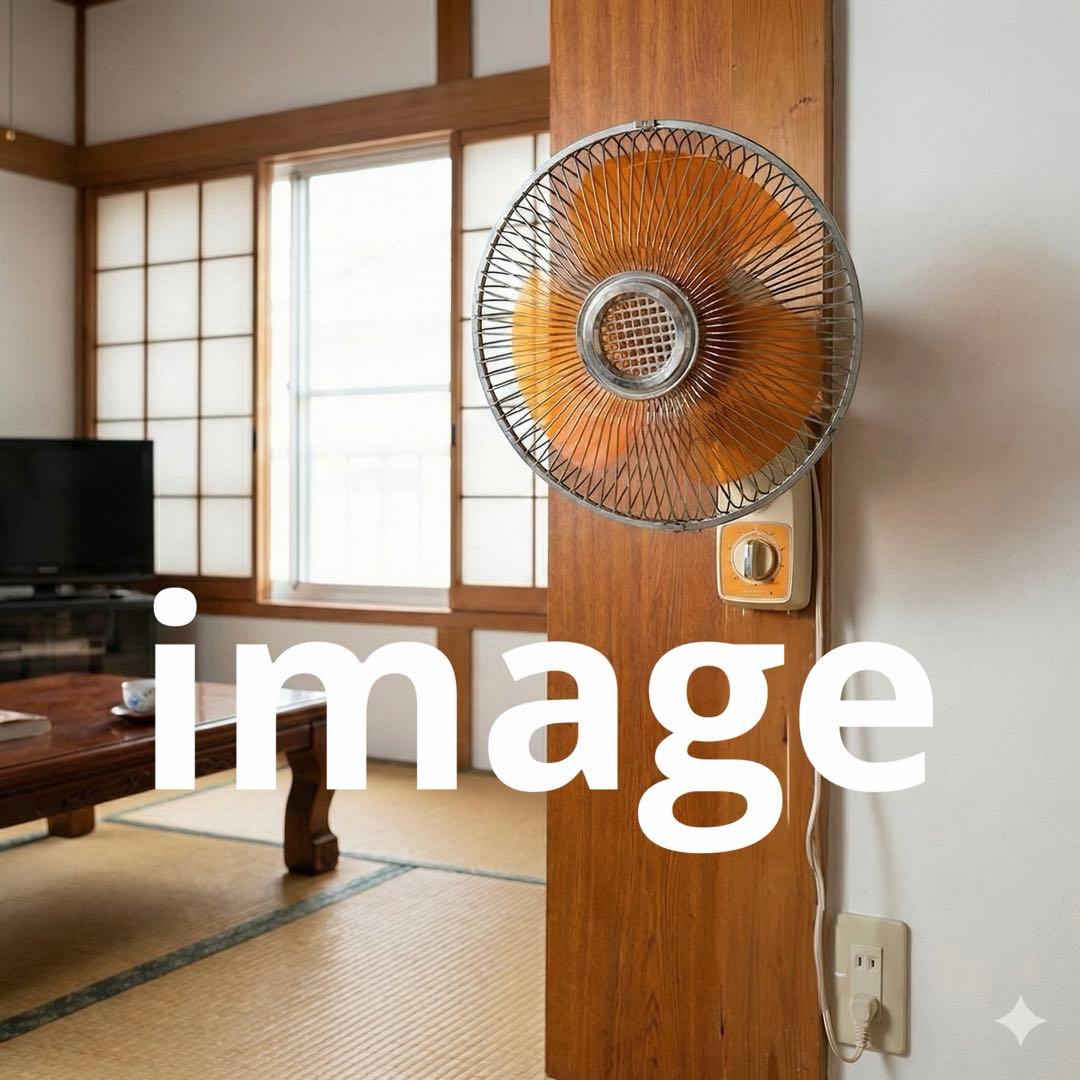 National 壁掛け扇風機 F-30YRM 昭和レトロ 美品