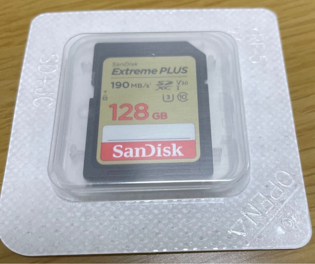 サンディスク エクストリーム プラス SDXC UHS-Iカード 128GB