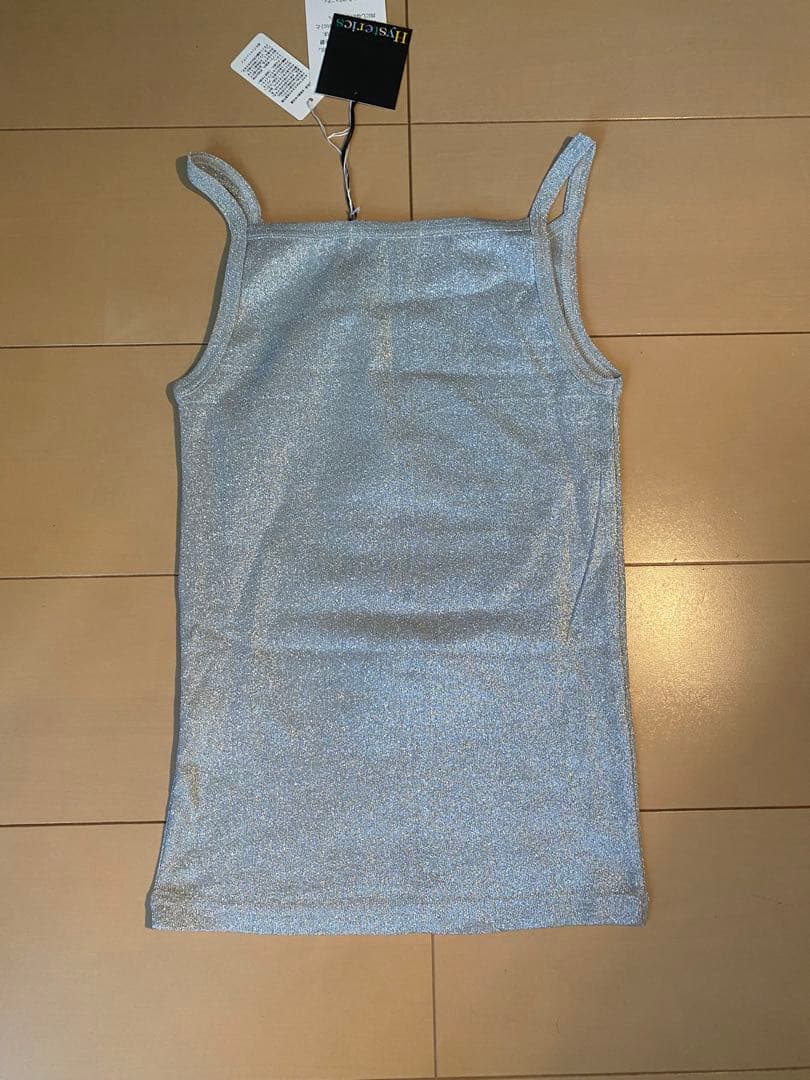 新品　初期　ヒステリックグラマー '90 ヒスガール　ラメ　キャミソール　Y2K