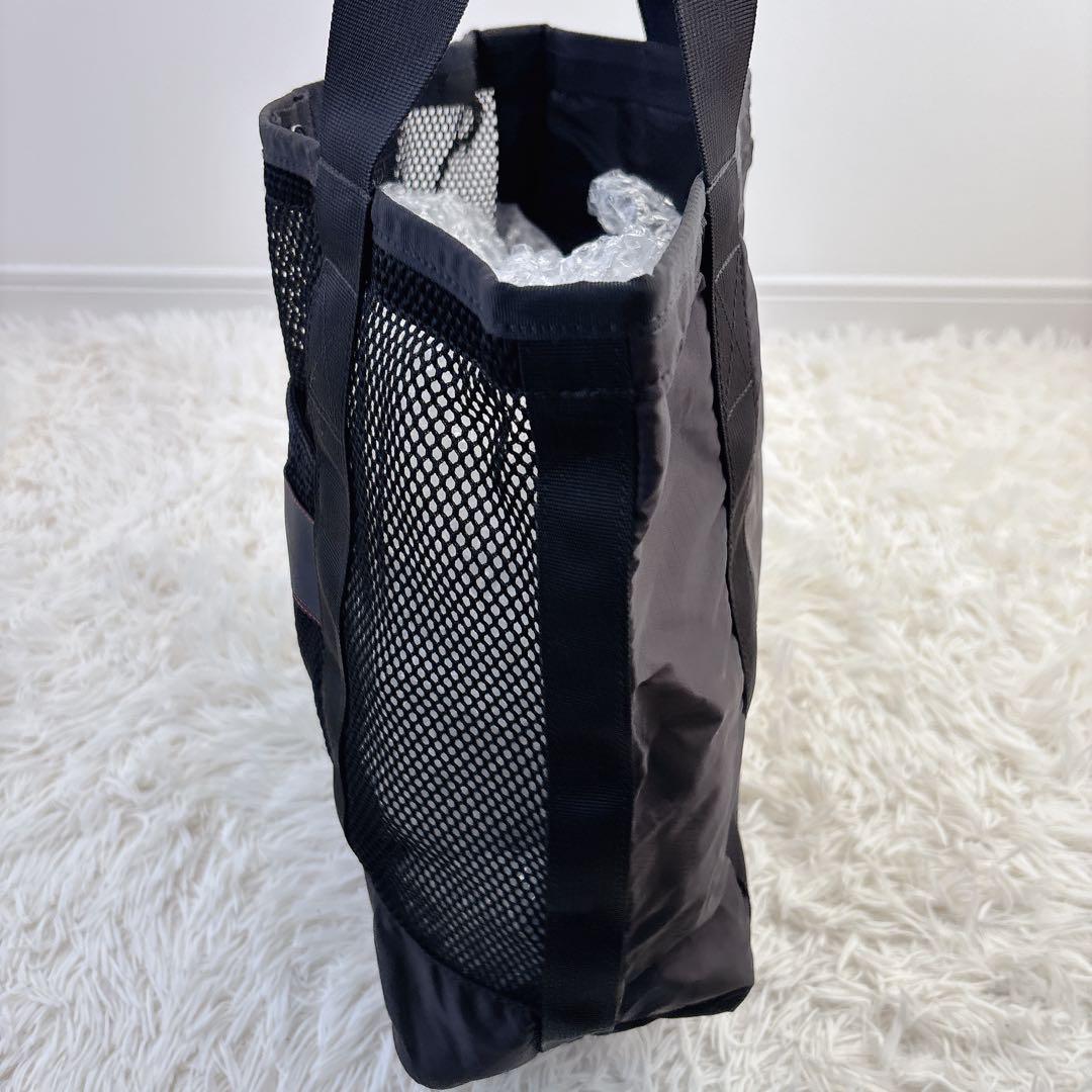 未使用級✨ブリーフィング メッシュトート 黒 ナイロン 大容量 肩掛け通勤
