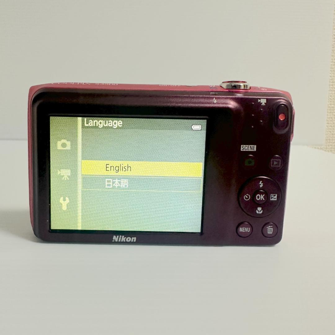 デジタルカメラ Nikon COOLPIX S3500 Pink