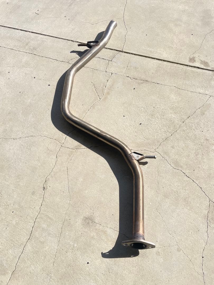 プリウス50 ステンレス　リアピース　マフラー