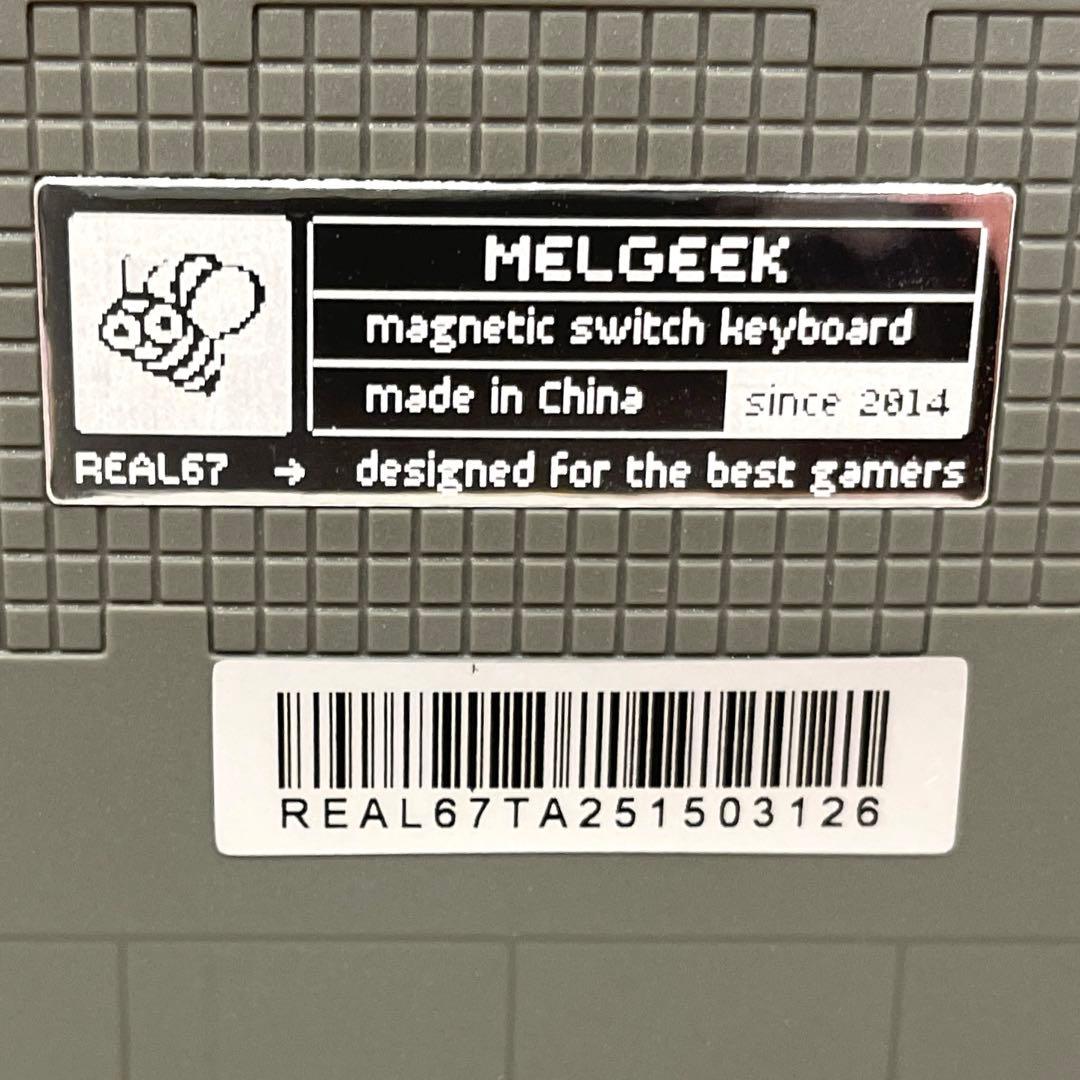 MelGeek REAL67 ゲーミング有線キーボード US英語配列