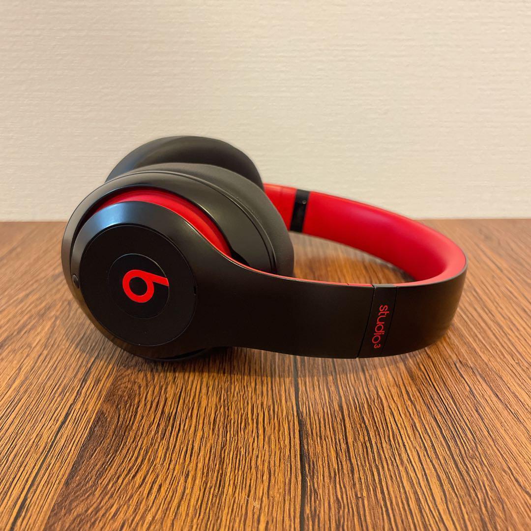 動作良好⭐️ BEATS STUDIO3 WIRELESS ブラックレッド
