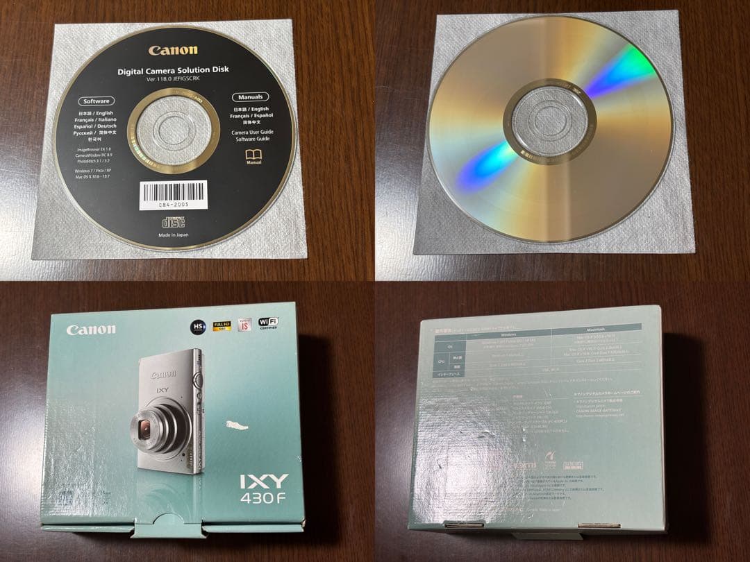 Canon IXY 430F ピンク 動作確認済み