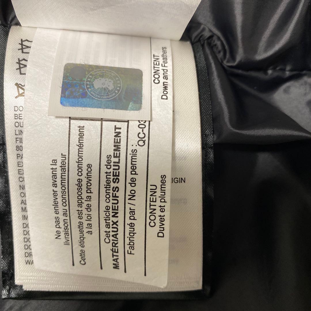 【美品】カナダグース　マクミランパーカー　ブラックレーベル　ネイビー　M