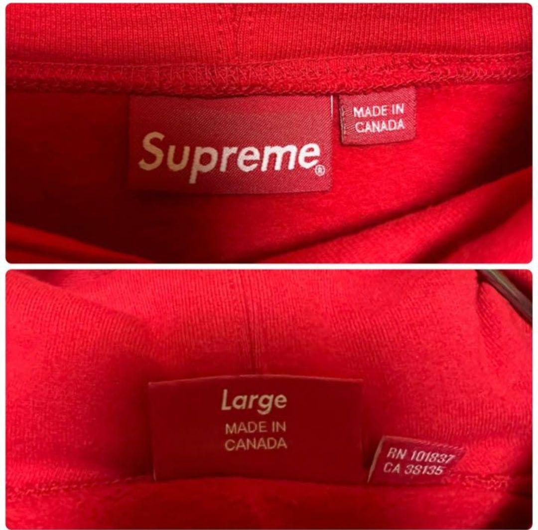 【即完売品】シュプリーム　ビッグロゴ　ボックスロゴ希少カラー肉厚パーカー入手困難