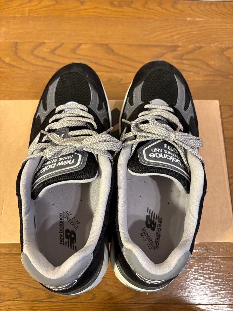 靴 New Balance U991 V2 BK2 made in UK 28cm