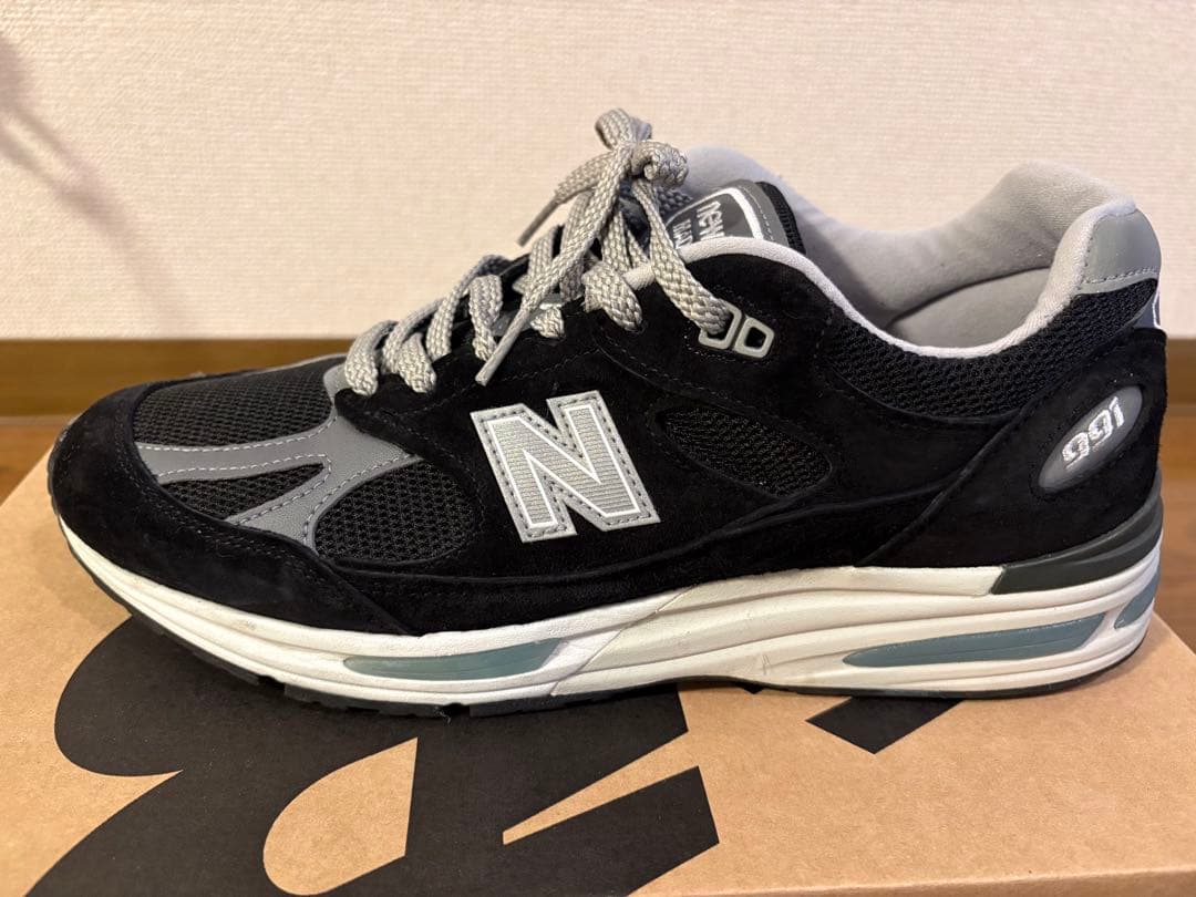靴 New Balance U991 V2 BK2 made in UK 28cm