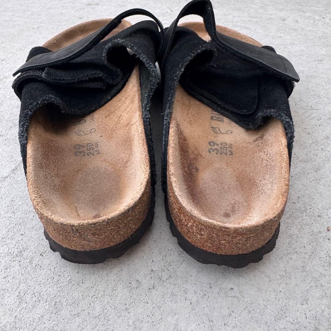 BIRKENSTOCK サンダル kyoto ブラックスウェード ビルケン