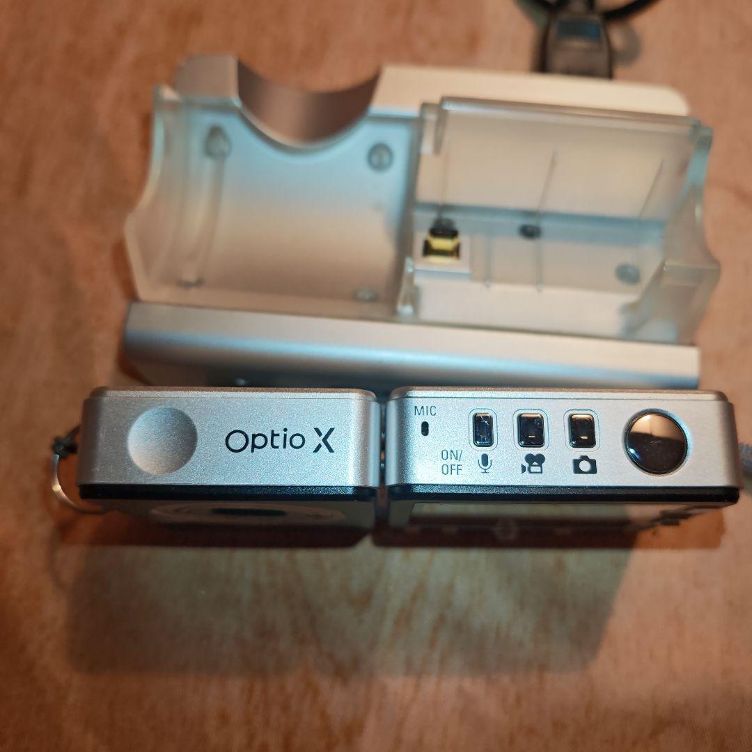 d*9様 PENTAX Optio X 本体 充電器付