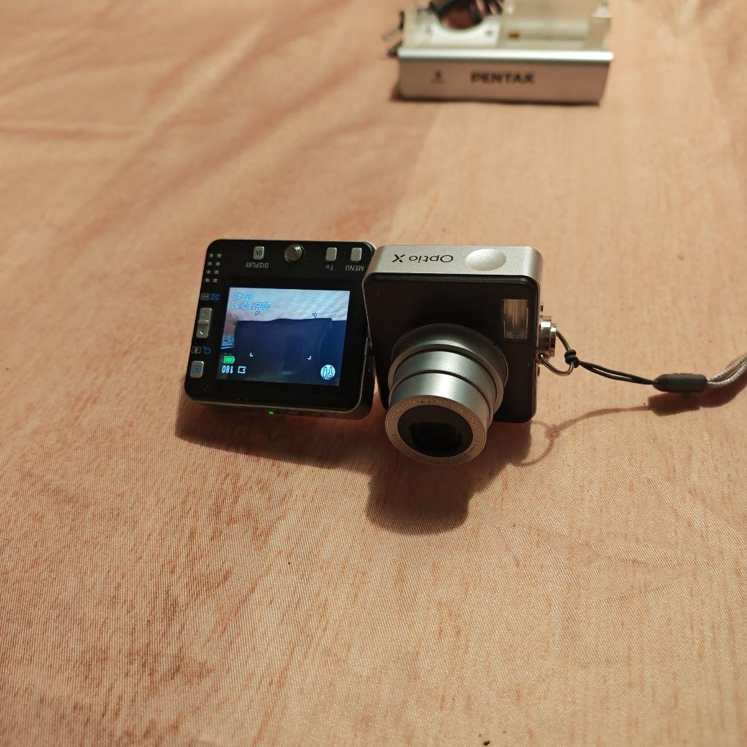 d*9様 PENTAX Optio X 本体 充電器付
