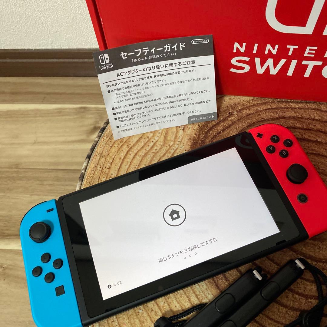 Nintendo Switch ニンテンドースイッチ本体　ネオン ②