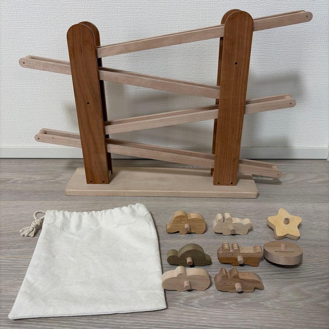 皇室ご愛用 なかよしライブラリー ころころ動物 スロープトイ