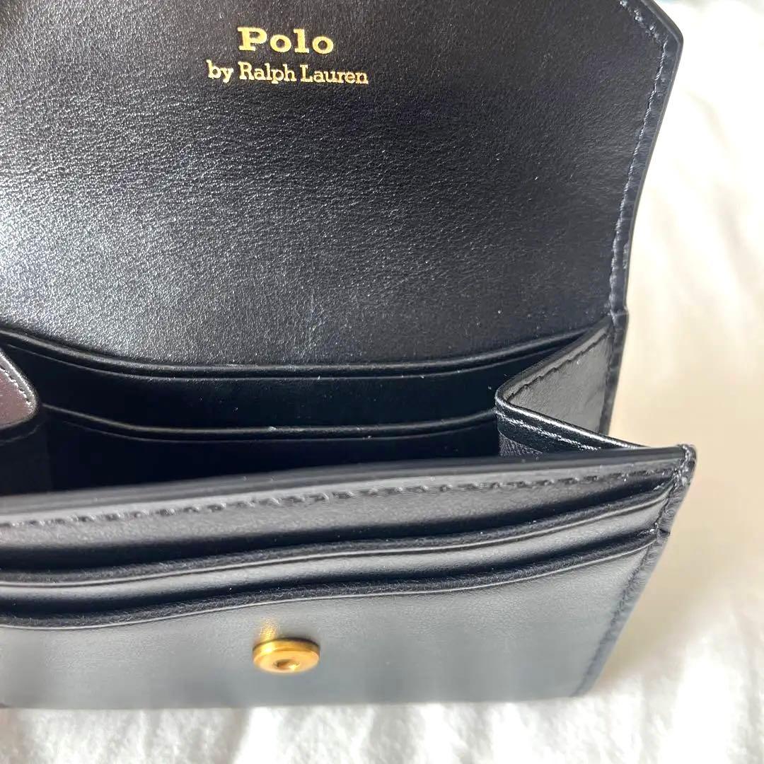 Polo Ralph Laurenラルフローレン カードケース 名刺入れ 黒