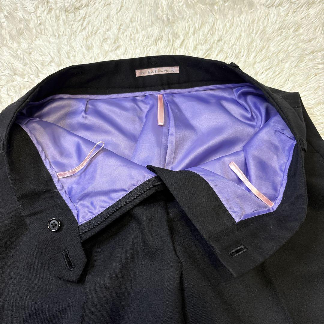 PaulSmith ポールスミス パンツスーツ 42 XL ブラック 柄無し