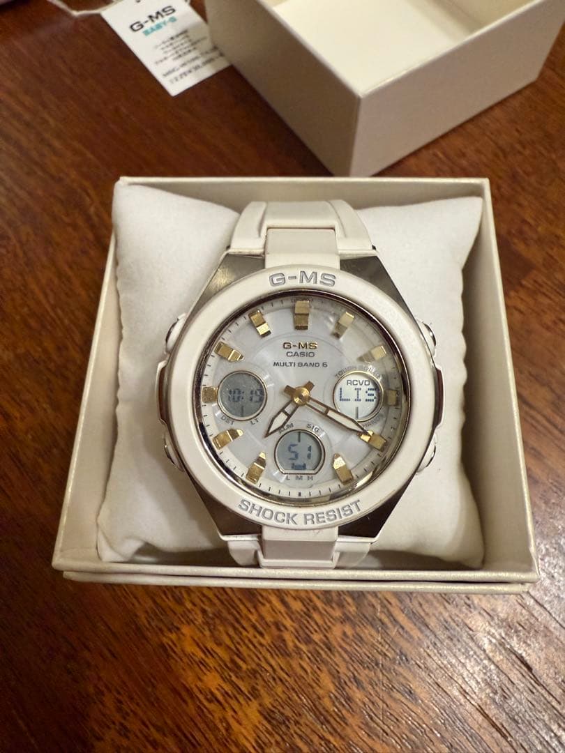 CASIO BABY-G 腕時計 ホワイト MSG-W100-7AJF