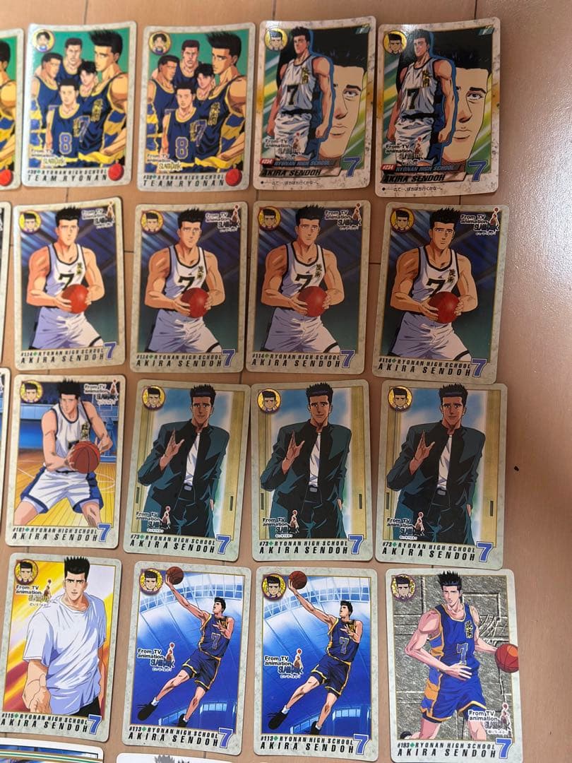 陵南、仙道彰、44枚、SLAM DUNK スラムダンク　カードダス