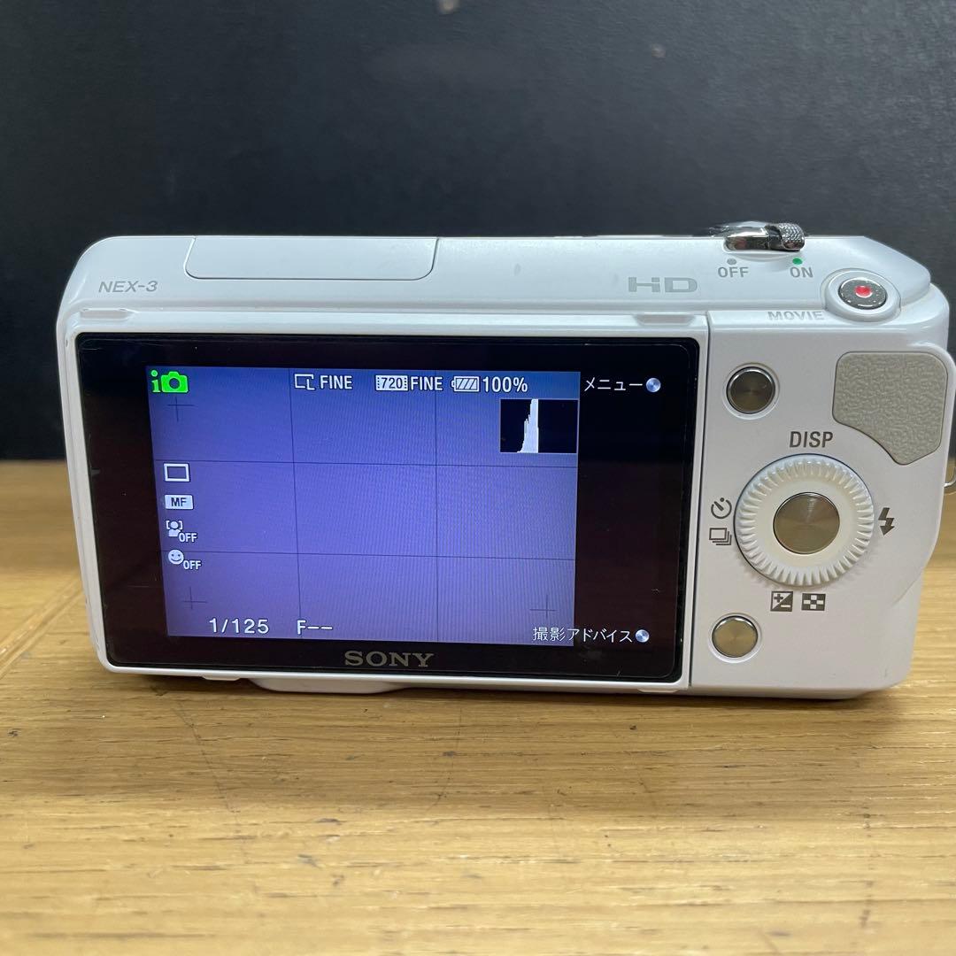 動作品 SONY NEX-3 ボディ ミラーレス一眼