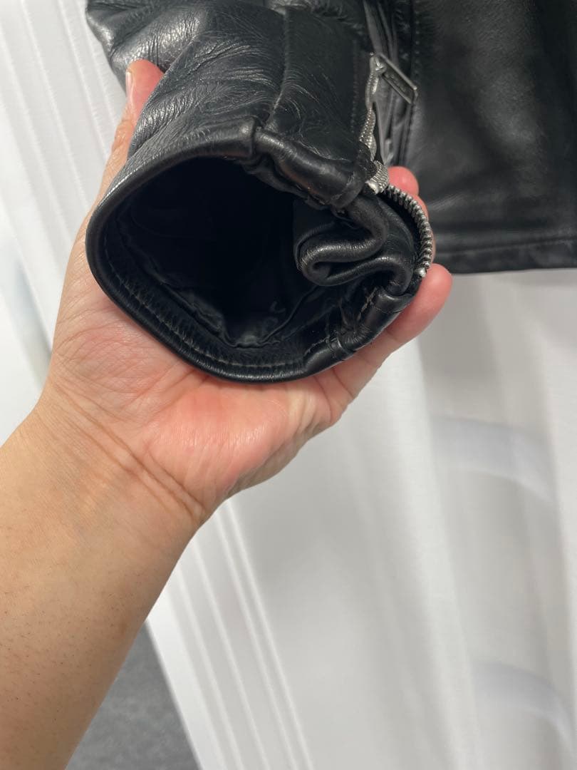 Schott641 シングルライダースジャケット 36 ボアライナー c07