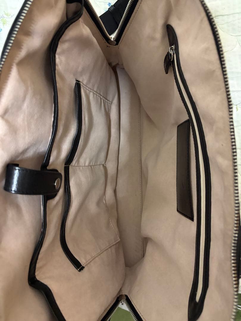 [亀登鞄製作所] 本革ビジネスバッグ