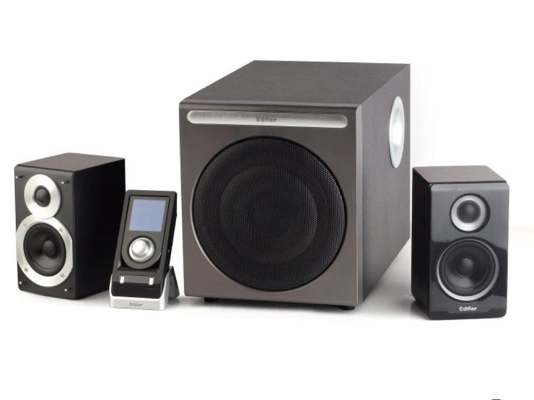 【値下げしました‼️】 EDIFIER スピーカーセット ウーファー付き
