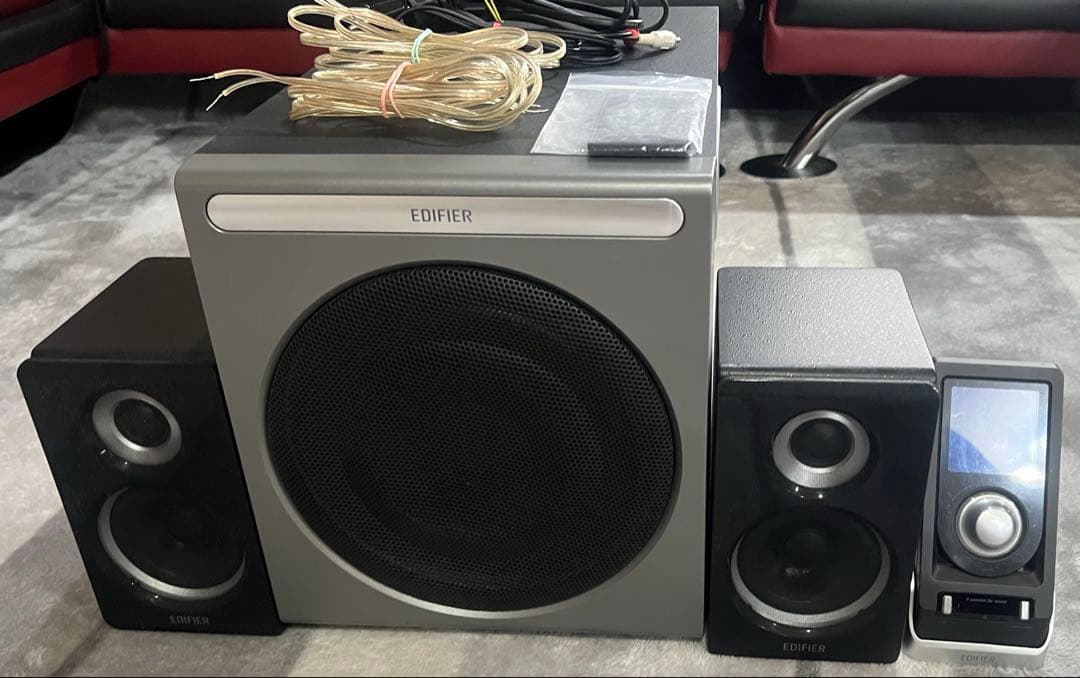【値下げしました‼️】 EDIFIER スピーカーセット ウーファー付き