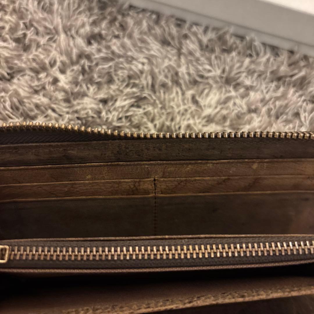 slow kudu L zip long wallet 長財布　ウォレット