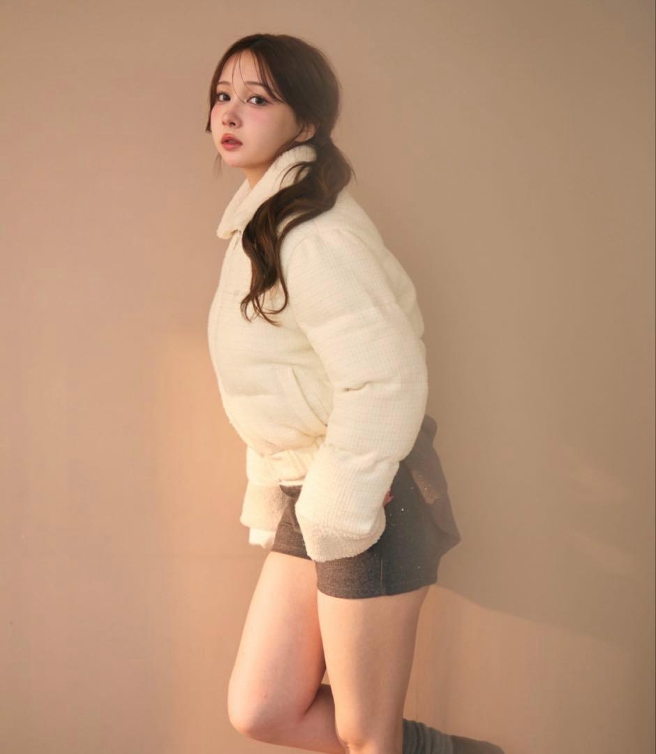 titty&Co. キルティングラメボアダウン