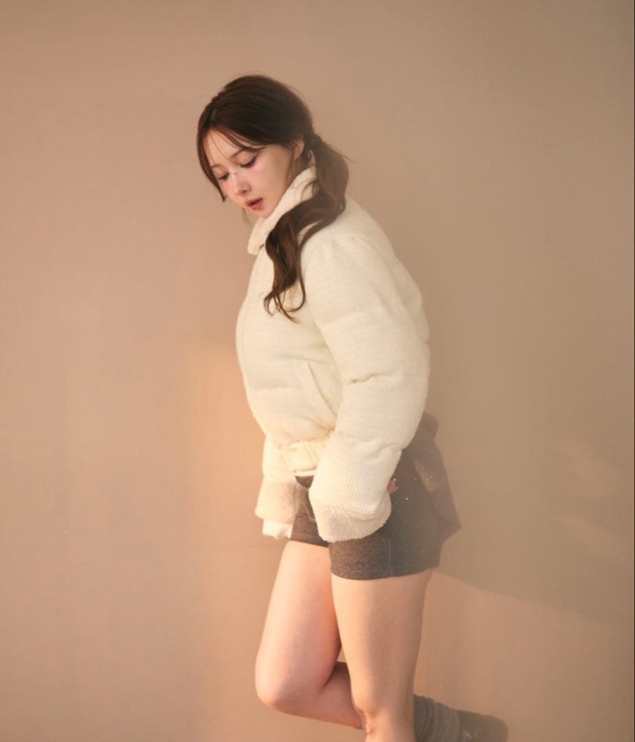 titty&Co. キルティングラメボアダウン