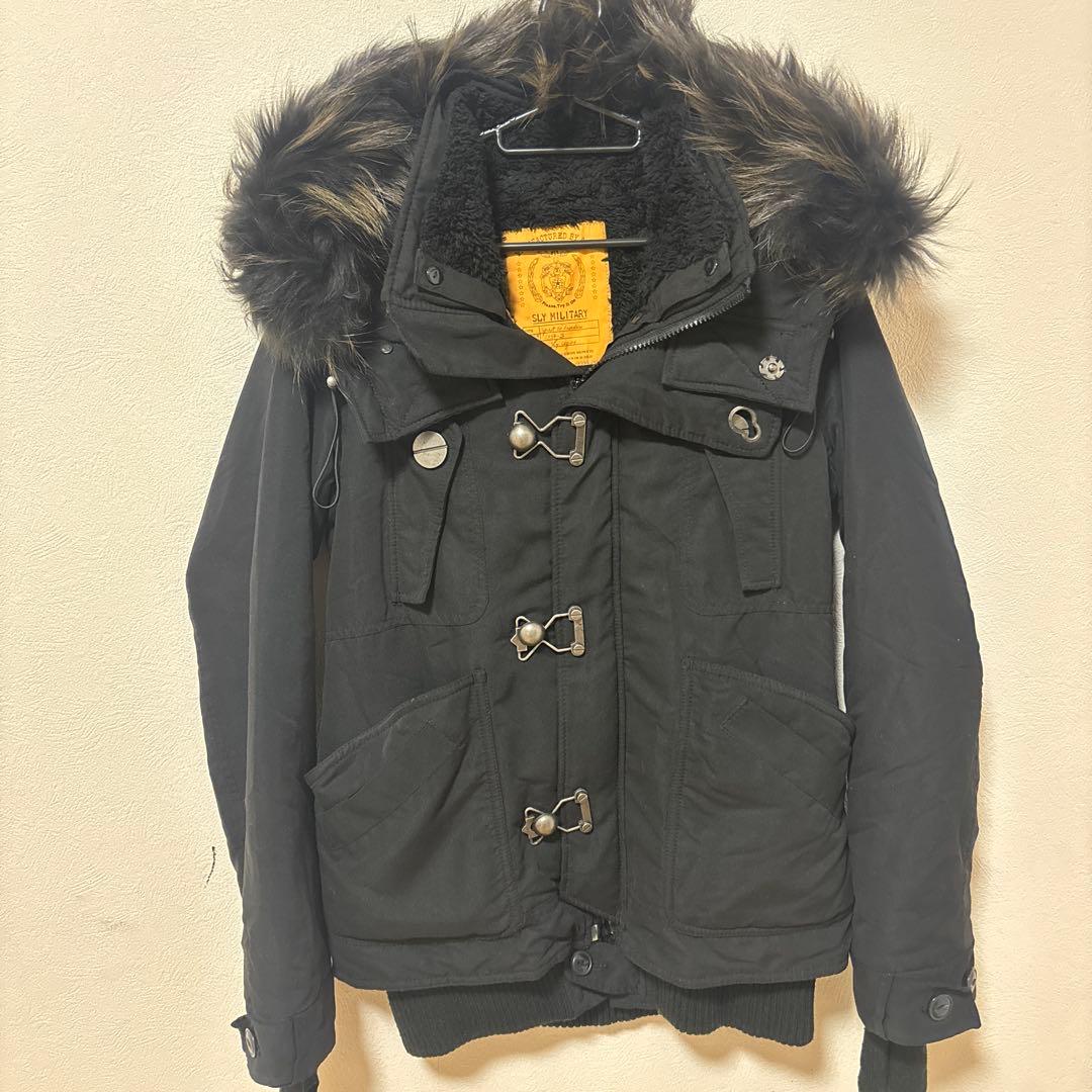 SLY N3B ブラック モッズコート　Mサイズ