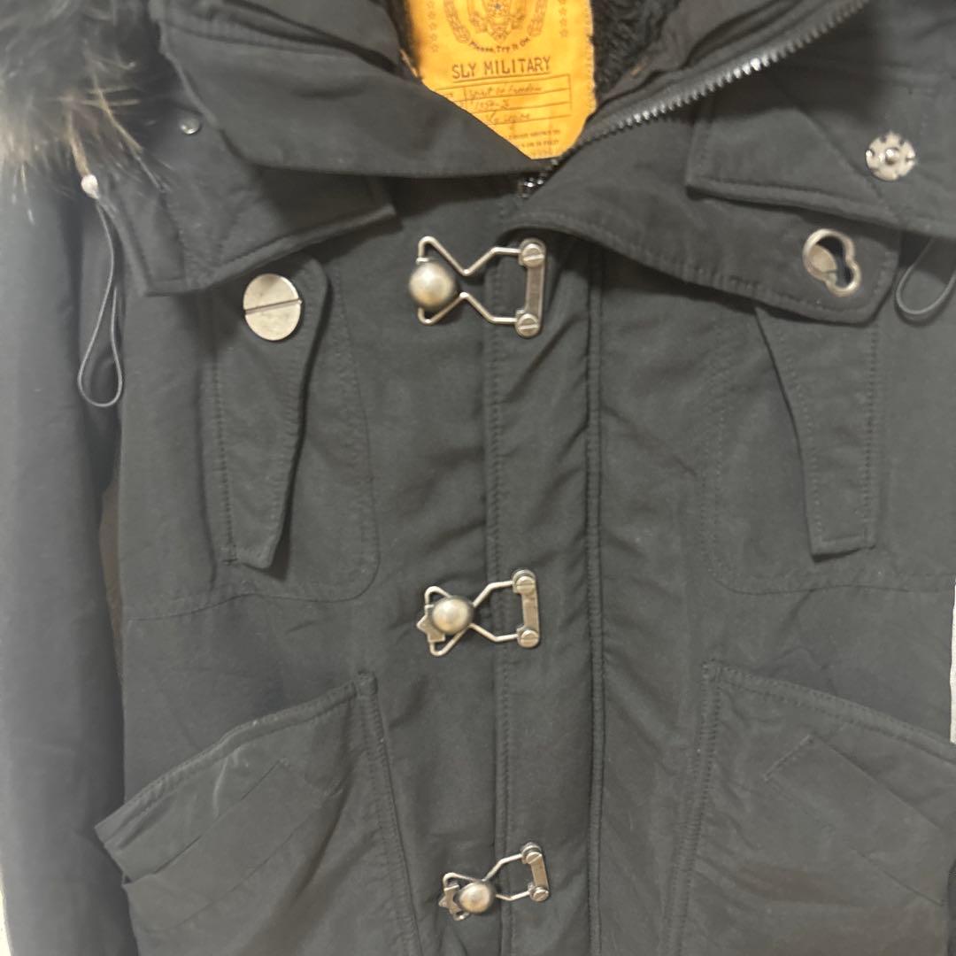 SLY N3B ブラック モッズコート　Mサイズ