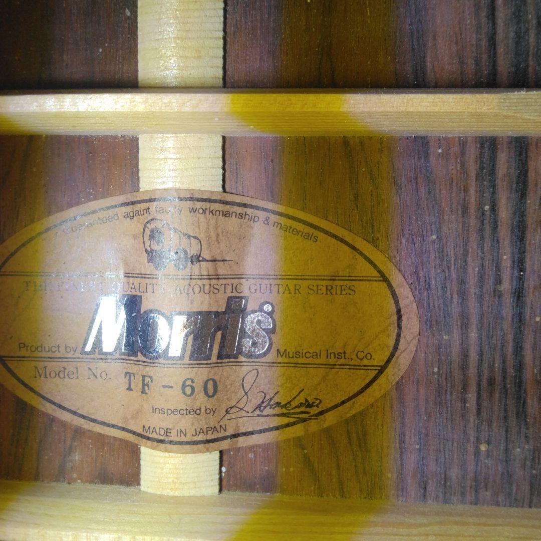 MORRIS モーリス　TF-60 アコースティックギター サンバースト