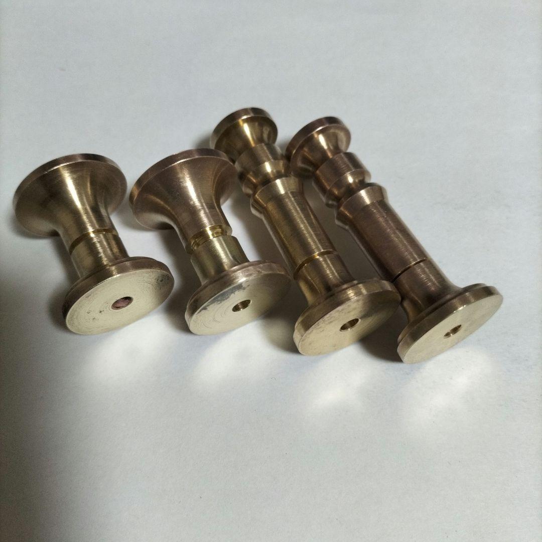 スコープ 真鍮ネジ式 フック1型 2型　4セット　scope