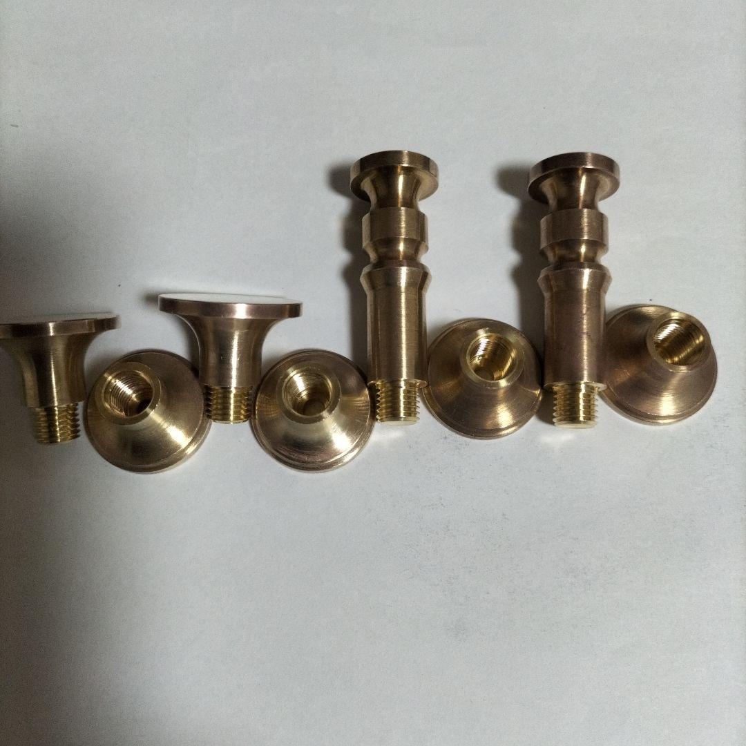 スコープ 真鍮ネジ式 フック1型 2型　4セット　scope