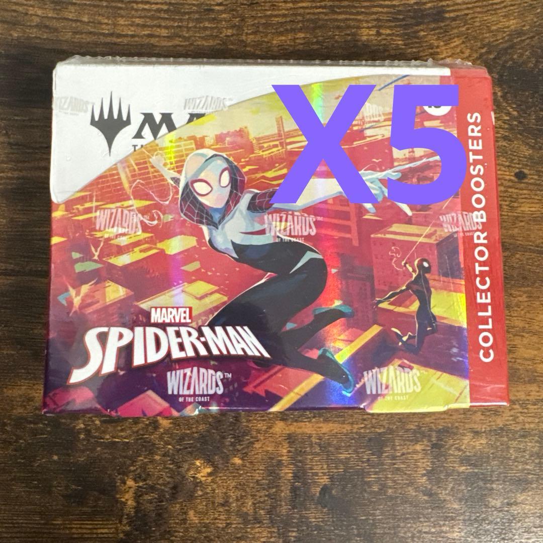 マジック：ザ・ギャザリング スパイダーマン コレクターブースター 英語版5BOX