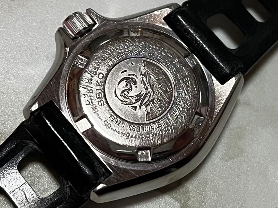 割と綺麗な稼働品☺︎SEIKO DIVER150m /セイコーオレンジダイバー