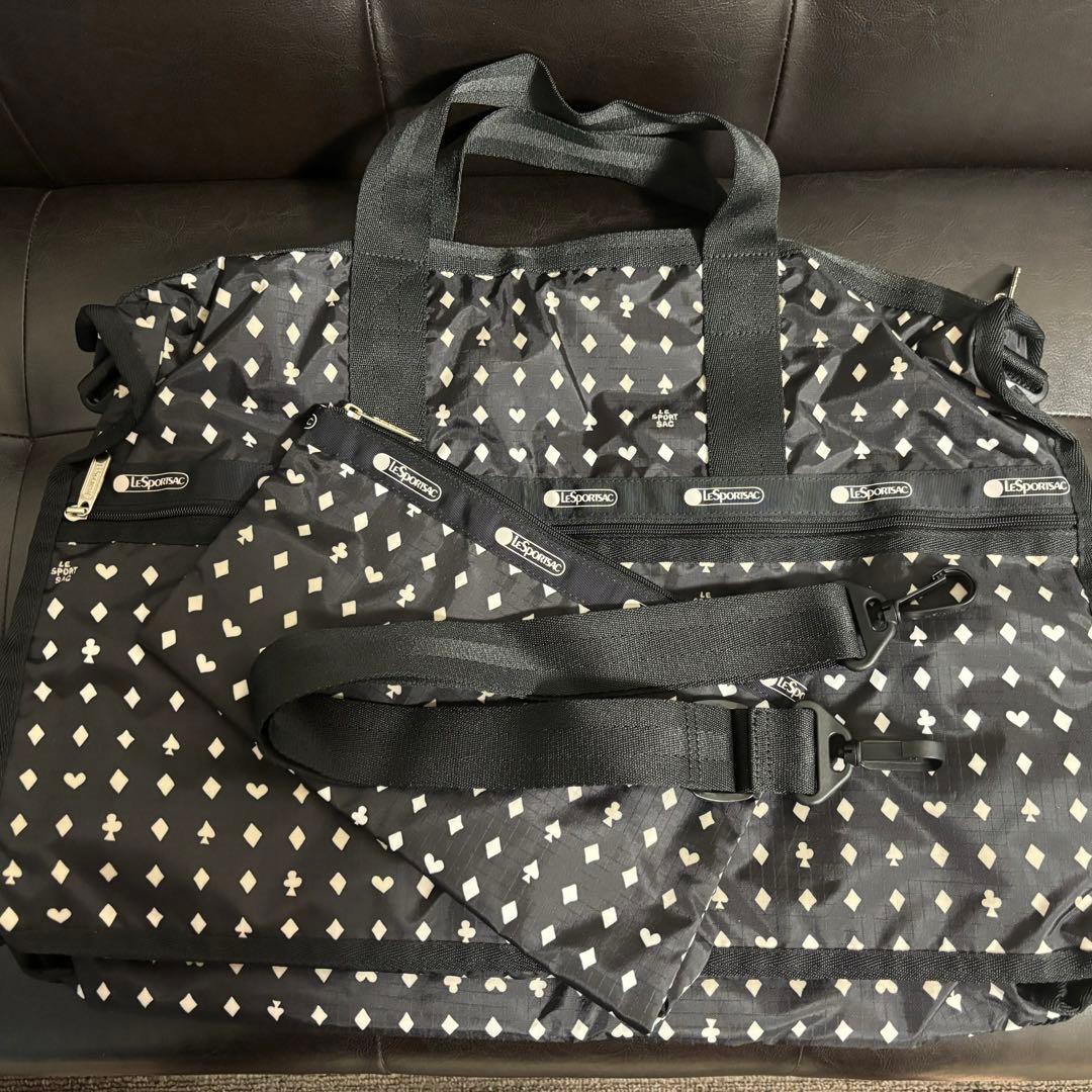 【極美品】LeSportsac DELUXE LG WEEKENDERボストン