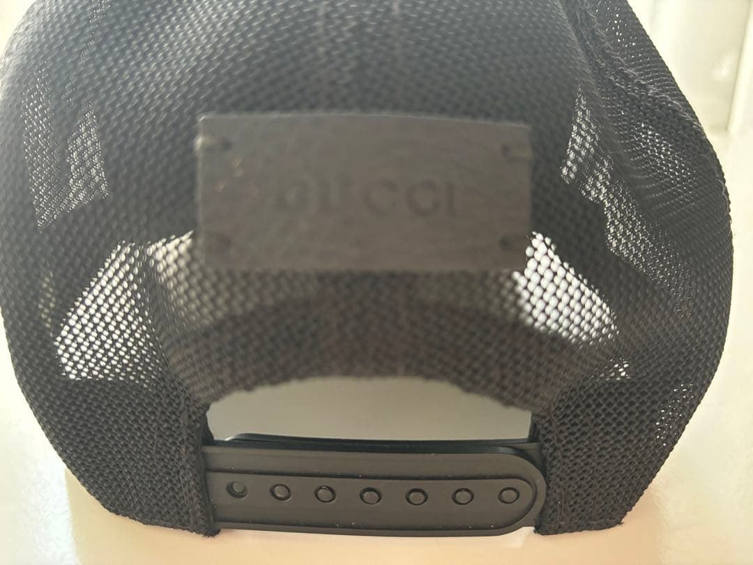 ☆美品☆ グッチ　GG柄　ナイロン　メッシュ　キャップ　帽子　ユニセックス