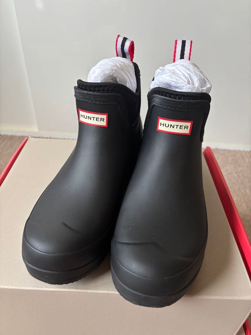 ハンター（Hunter）レインブーツ プレイ ネオプレーン チェルシー　UK5