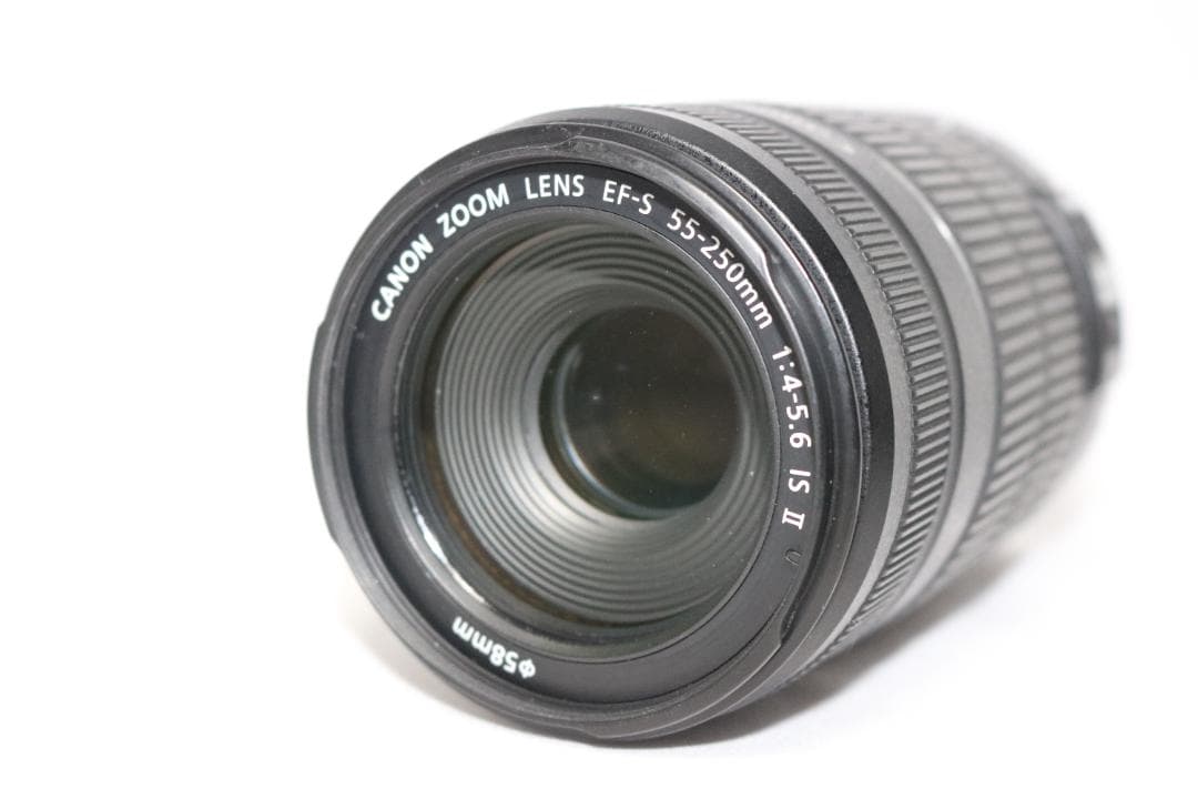Canon 55-250mm 望遠レンズ⭐手ブレ補正 コスパ最強⭐ IS II