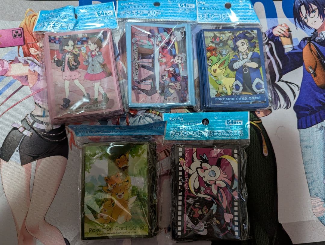 ポケモンカード デッキシールド（スリーブ）16個セット